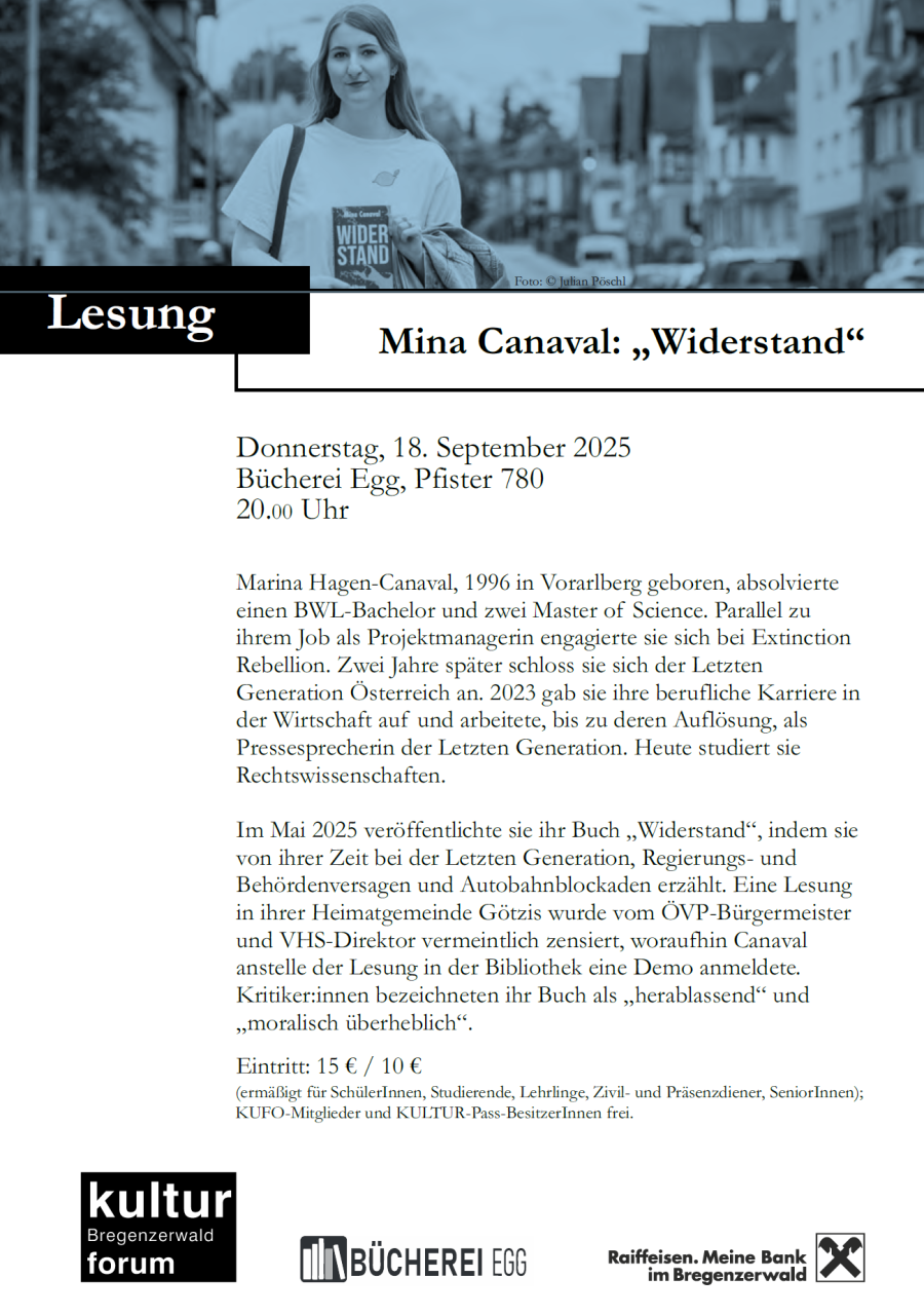 Flyer KUFO Bregenzerwald