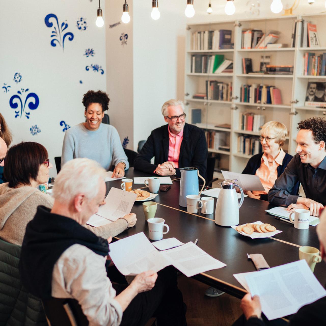 shared reading gruppenfoto