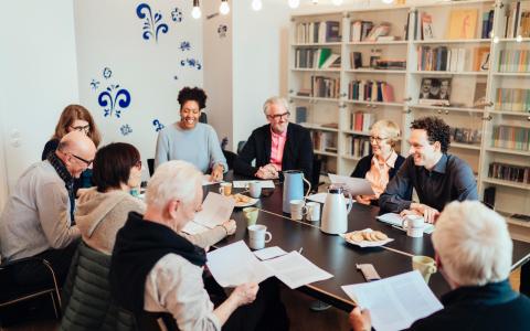 shared reading gruppenfoto